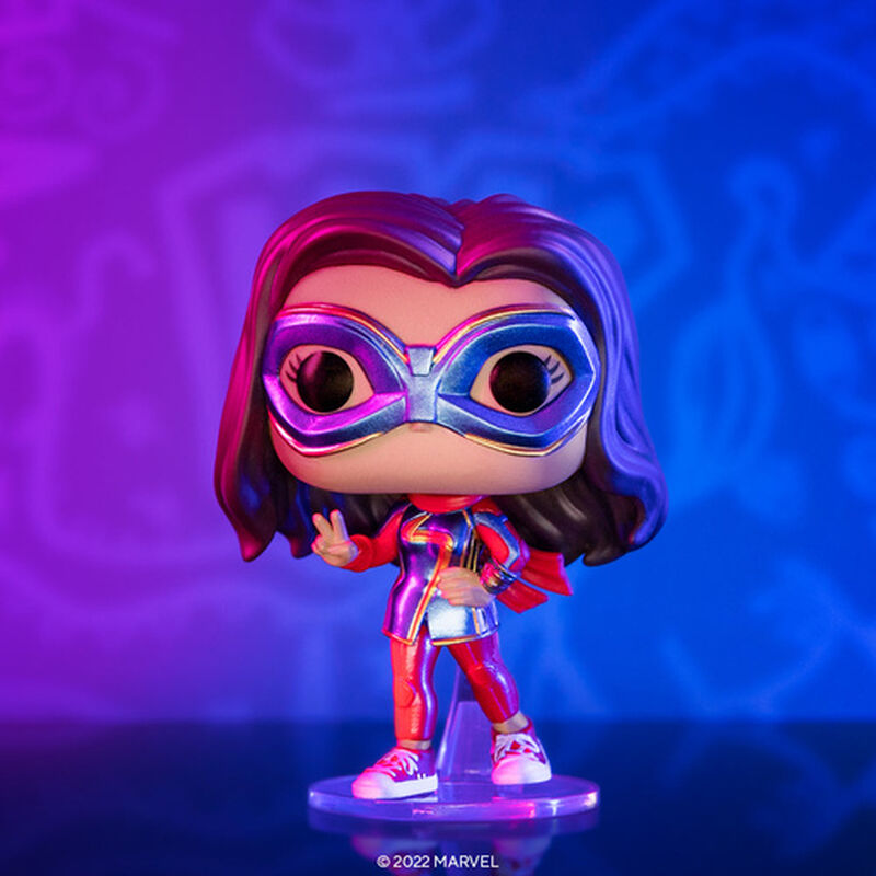 Buy Pop! Ms. Marvel with Peace Sign at Funko.