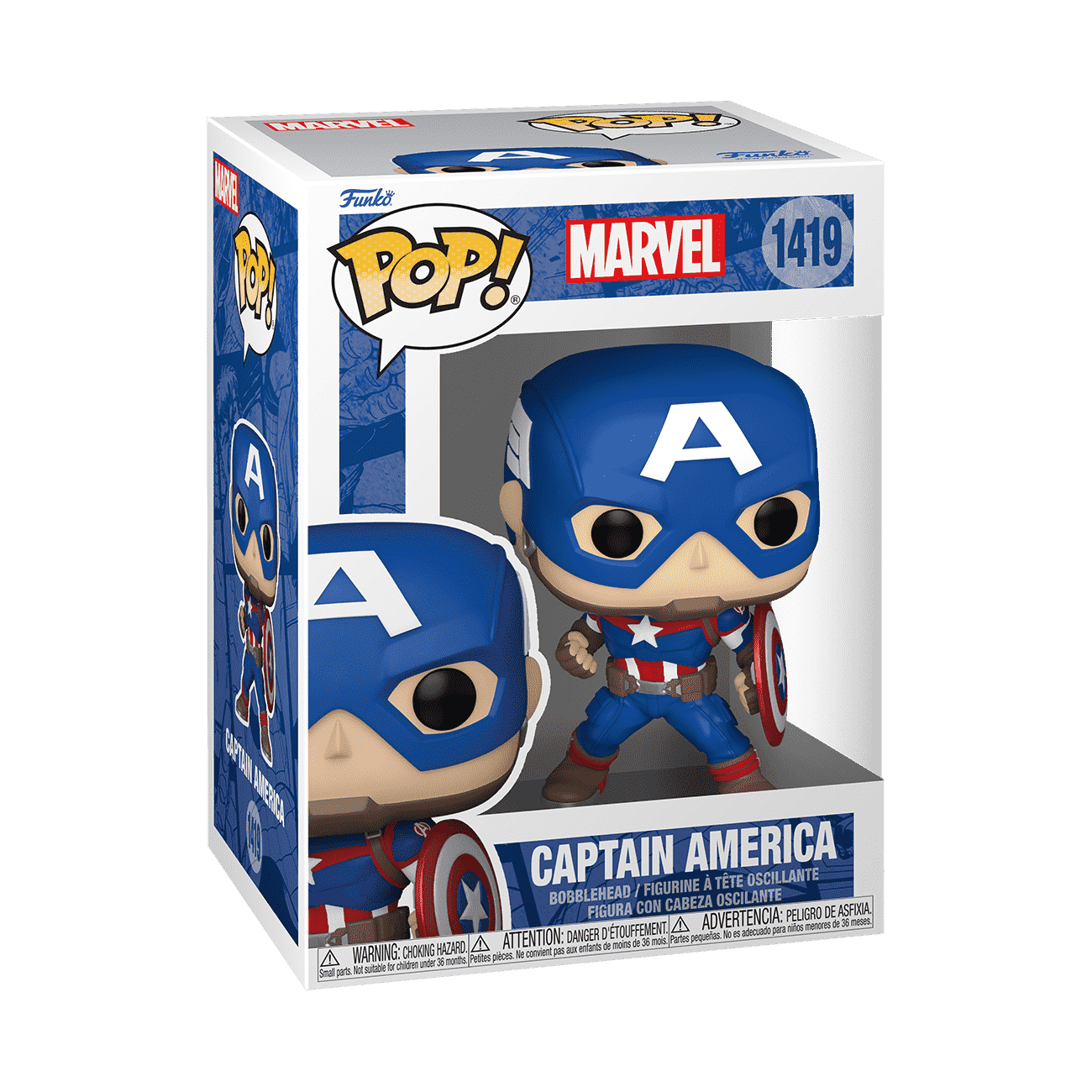 Pop! Captain America (Marvel New Classics) | Funko