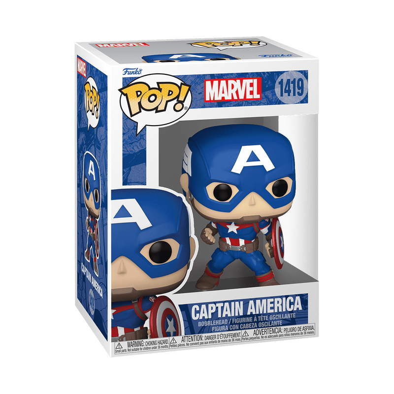 Pop Captain America Marvel New Classics