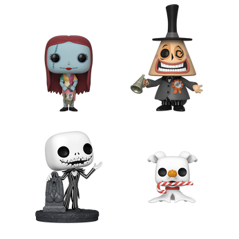 Pop! The Nightmare Before Christmas 4-Pack, , hi-res view 1