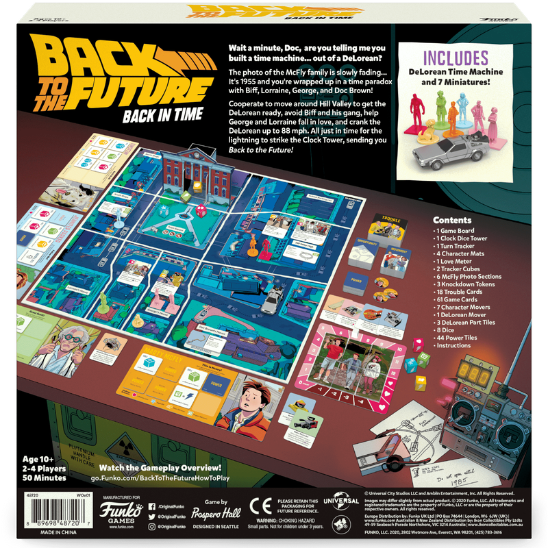 Back to the Future - Back in Time Board Game, , hi-res image number 3