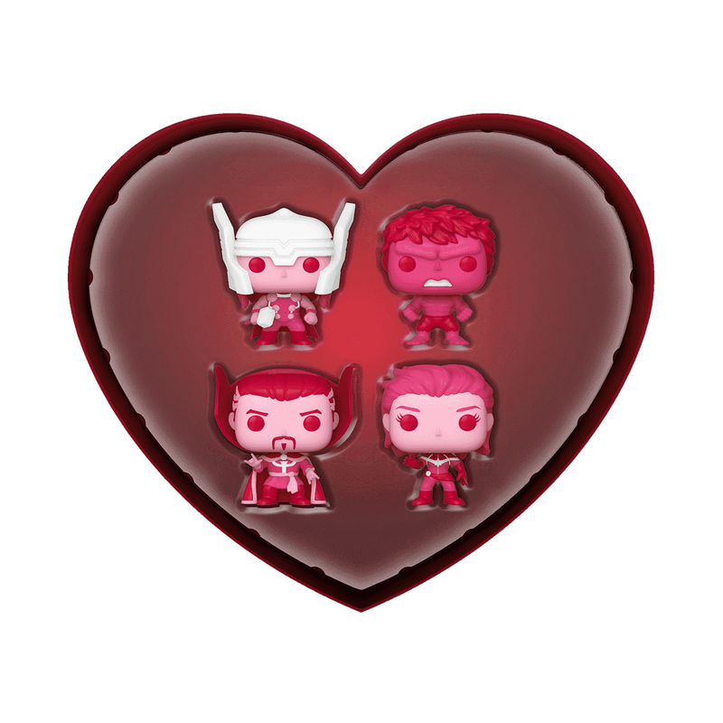Pocket Pop! Marvel Valentines 4-Pack, , hi-res view 1