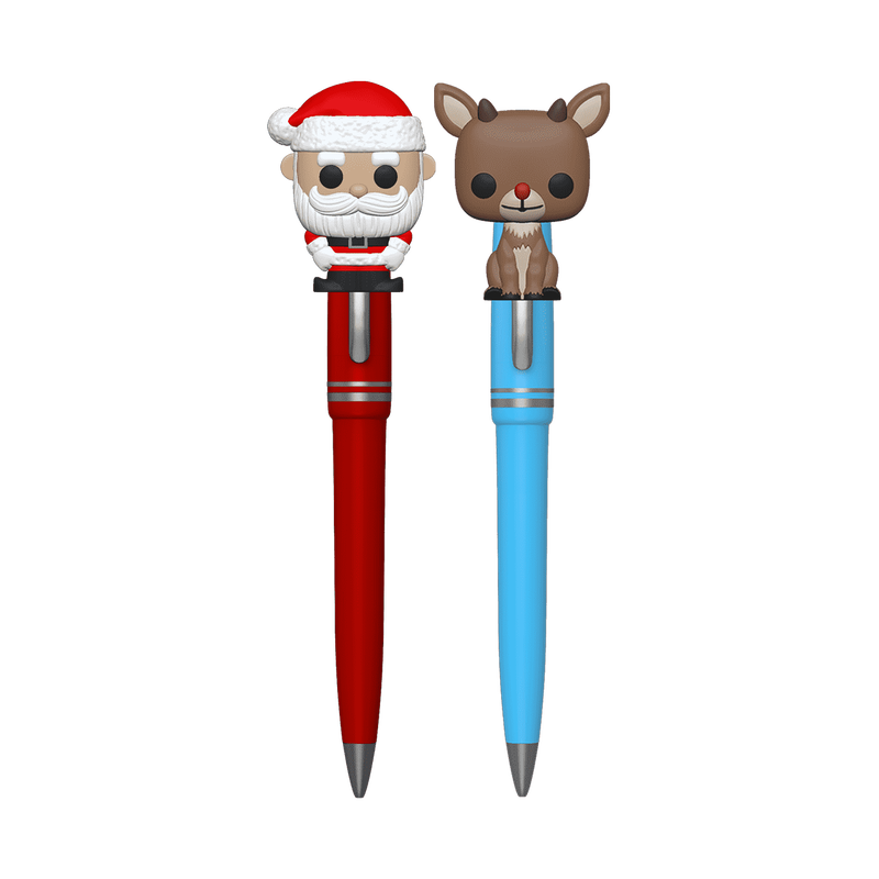 Pop! Pen Santa Claus & Rudolph 2-Pack, , hi-res view 1
