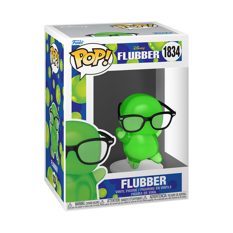 Pop! Flubber with Glasses (Translucent), , hi-res view 2
