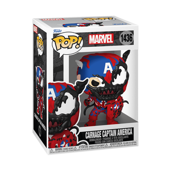 Pop! Carnage Captain America, Image 2