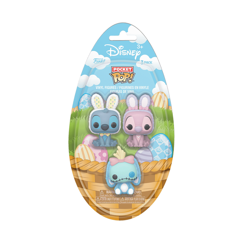 Pocket Pop! Easter Stitch, Angel, Scrump 3-Pack, , hi-res view 1