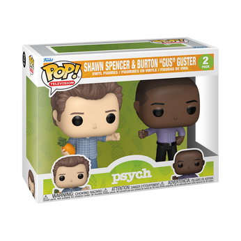 Pop! Shawn Spencer & Burton "Gus" Guster 2-Pack, Image 2