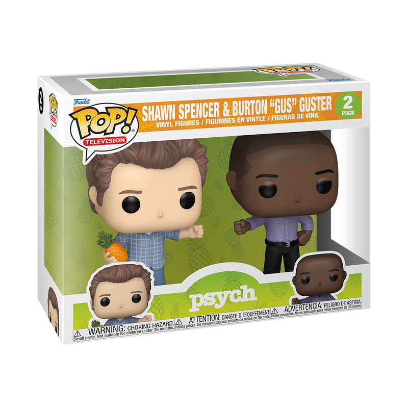Pop! Shawn Spencer & Burton "Gus" Guster 2-Pack, , hi-res view 2
