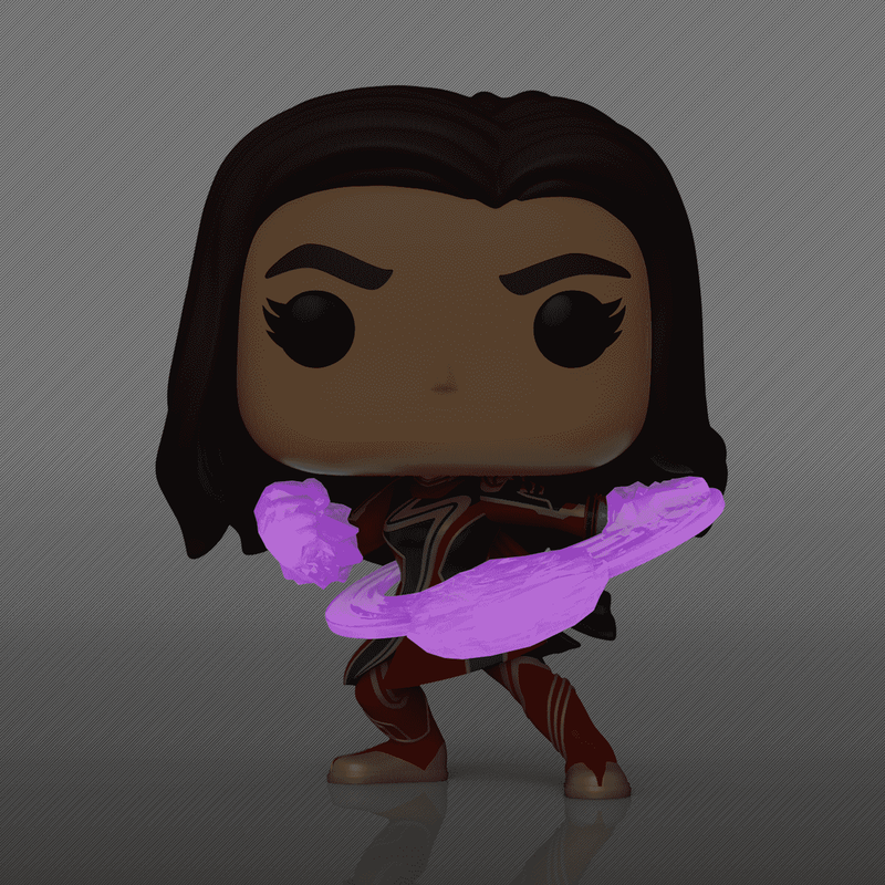 Pop! Ms. Marvel in Fighting Stance (Glow), , hi-res view 3