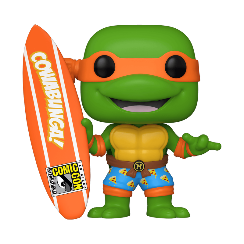 Pop! Michelangelo with Surfboard, , hi-res view 1