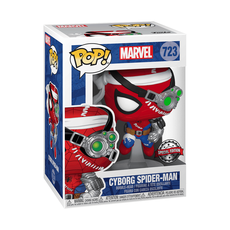 Pop! Cyborg Spider-Man, , hi-res view 2