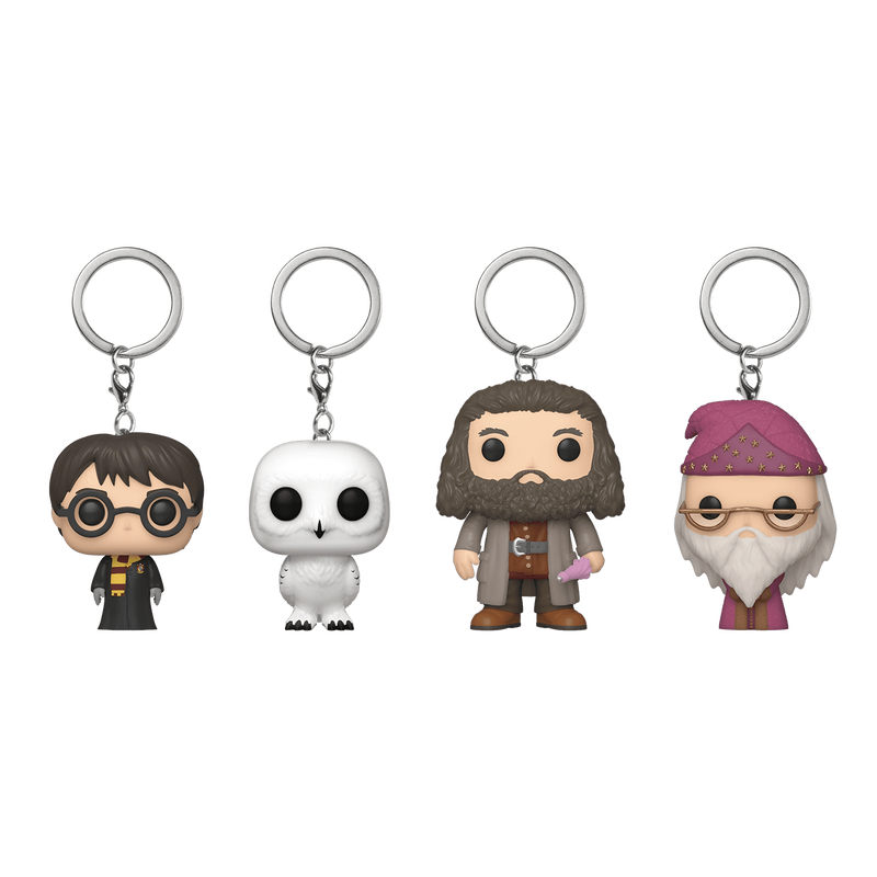 Harry Potter, Hedwig, Rubeus Hagrid & Albus Dumbledore - 4 Pack, , hi-res view 2
