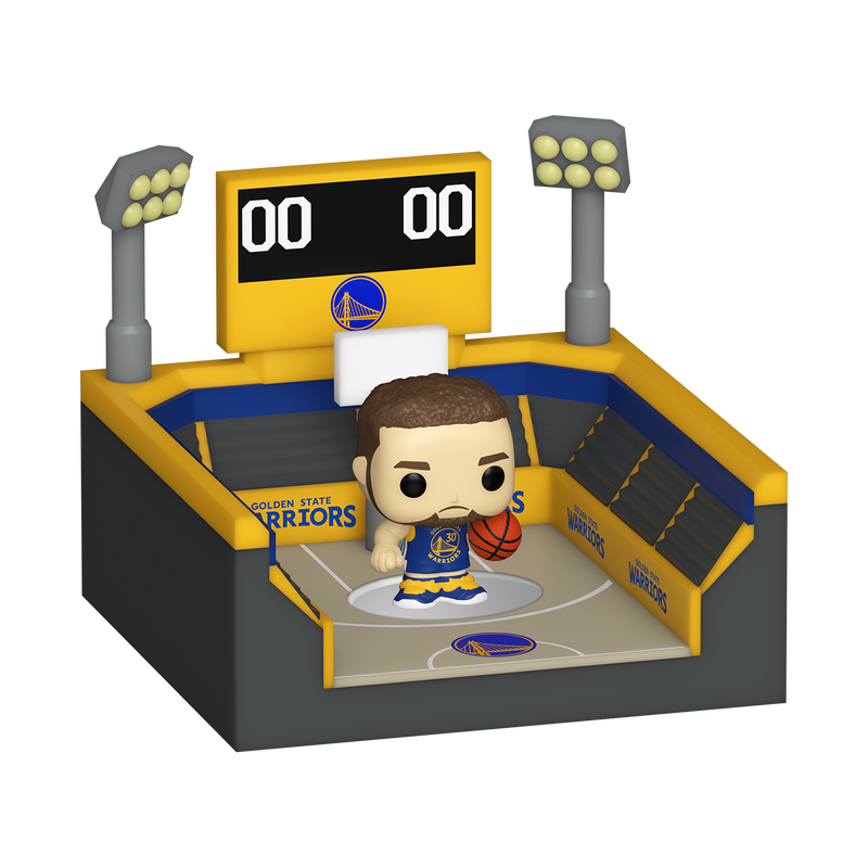 Bitty Pop! Towns Stephen Curry & Basketball Arena, , hi-res view 1