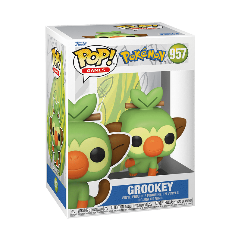 Pop! Grookey (Waving), , hi-res view 2