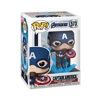 Pop! Captain America with Broken Shield, Image 2