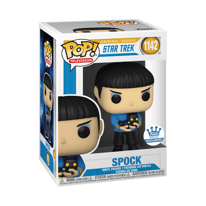 Pop! Spock with Cat, , hi-res view 2