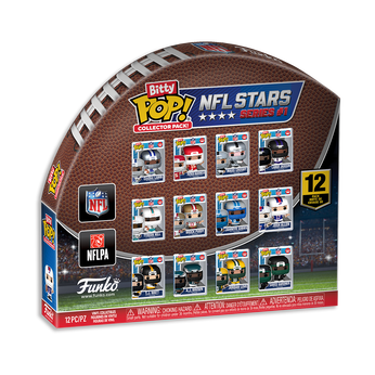 Bitty Pop! Collector NFL Stars 12-Pack, Image 1