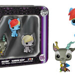 Pocket Pop! MLP 3 Pack Tin - Dash, Discord & Derpy, , hi-res view 1