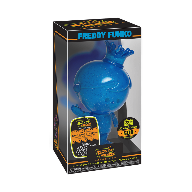 Neon Blue Glitter Freddy Funko Hikari, , hi-res view 2