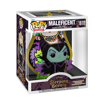 Pop! Deluxe Maleficent (Princess Aurora Stained Glass), Image 2
