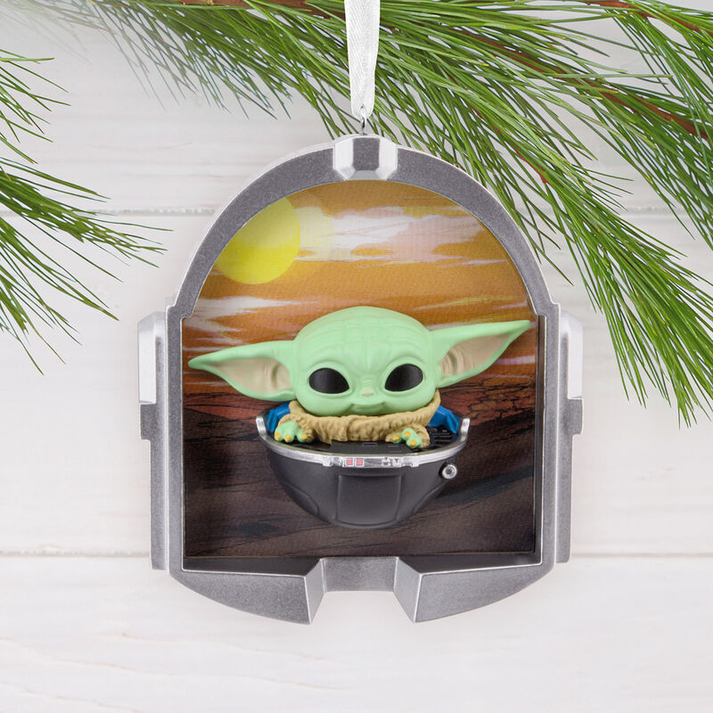 Grogu 3-D Ornament, , hi-res view 1
