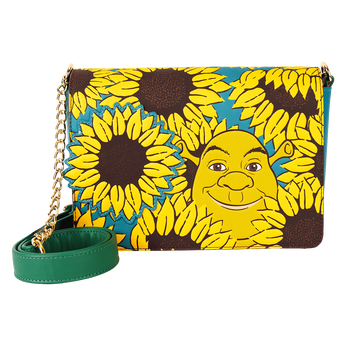 Shrek & Donkey Sunflower Field Crossbody Bag, Image 1