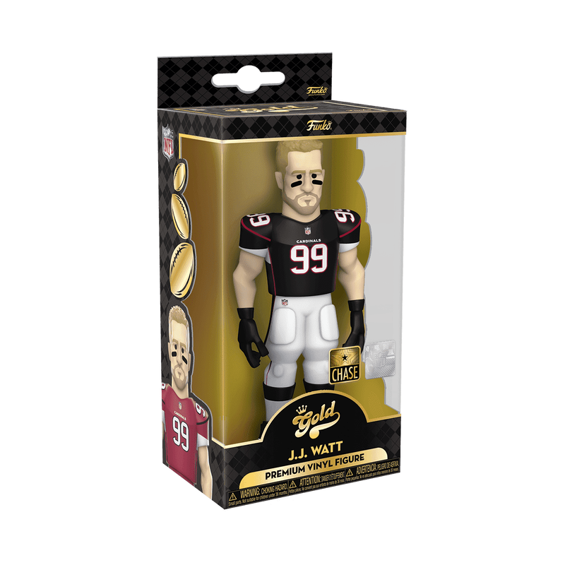 Vinyl GOLD 5" J.J. Watt - Cardinals, , hi-res view 4
