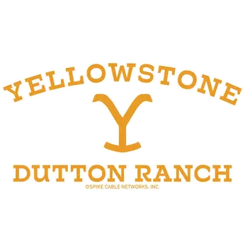 Yellowstone Dutton Ranch Logo Vinyl Sticker, Image 1