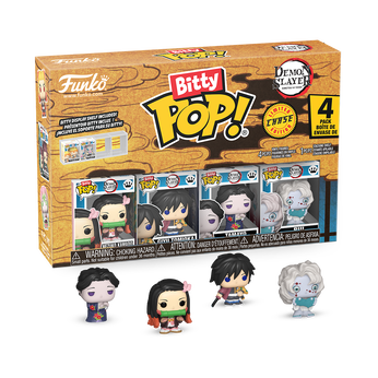 Bitty Pop! Demon Slayer 4-Pack Series 2, Image 1