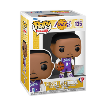 Pop! 21-22 NBA City Edition Russell Westbrook, Image 2