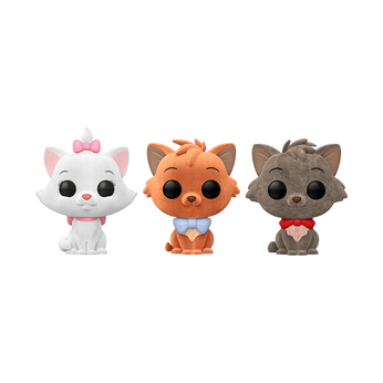 Pop! The Aristocats 3-Pack (Flocked), Image 1