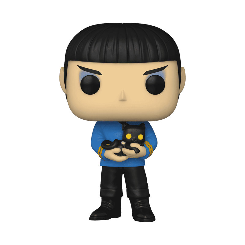 Pop! Spock with Cat, , hi-res view 1