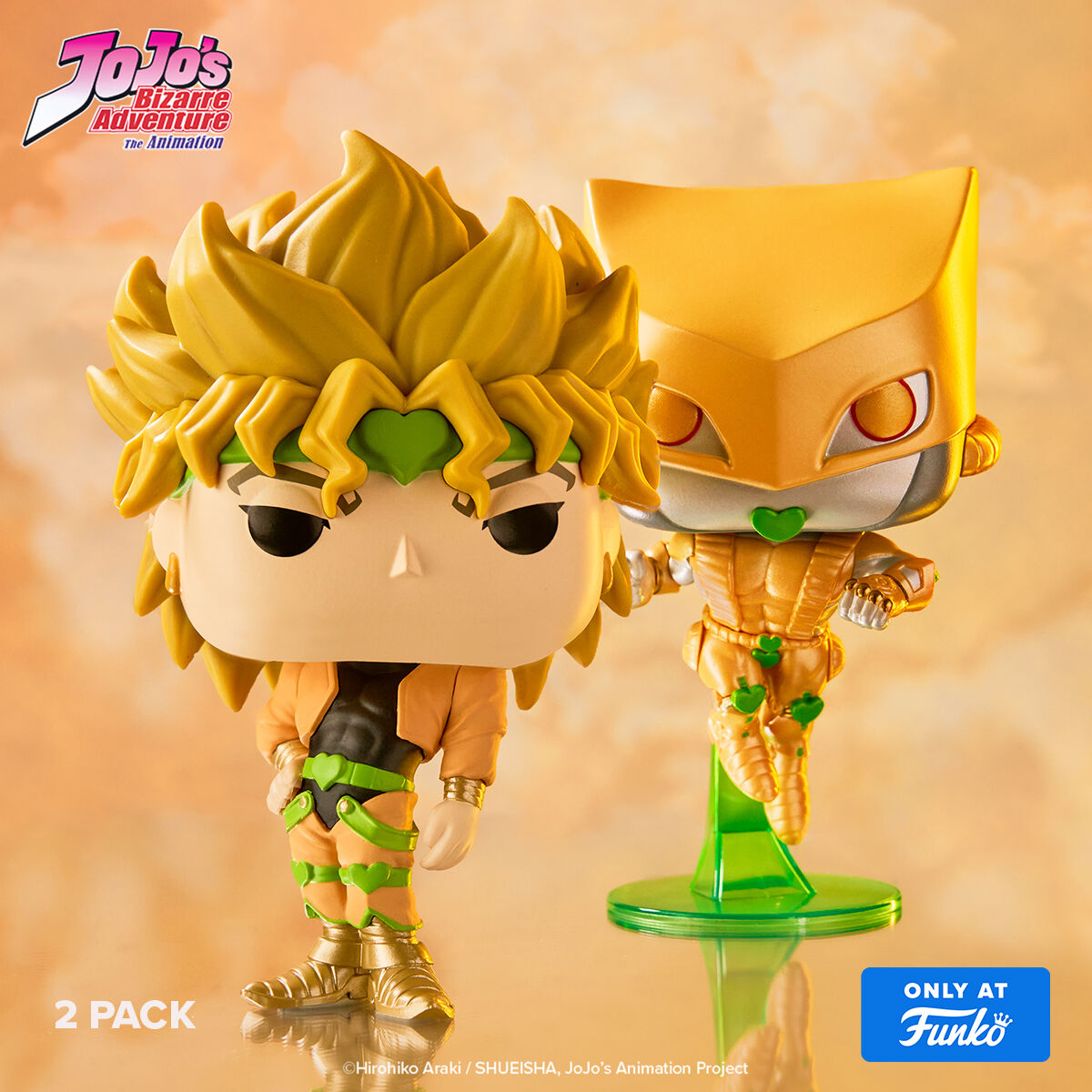 Pop! DIO & The World 2-Pack | Funko