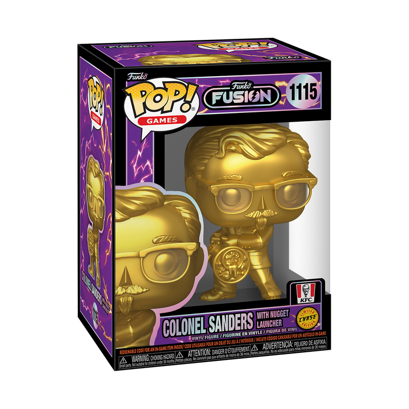 Pop! Colonel Sanders with Nugget Launcher (Funko Fusion), , hi-res view 4