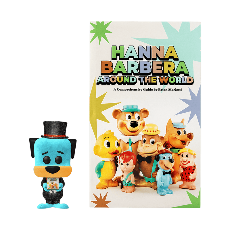 Hanna-Barbera Around the World Book and Huckleberry Hound (Diamond & Flocked) Pop! Bundle, , hi-res view 1