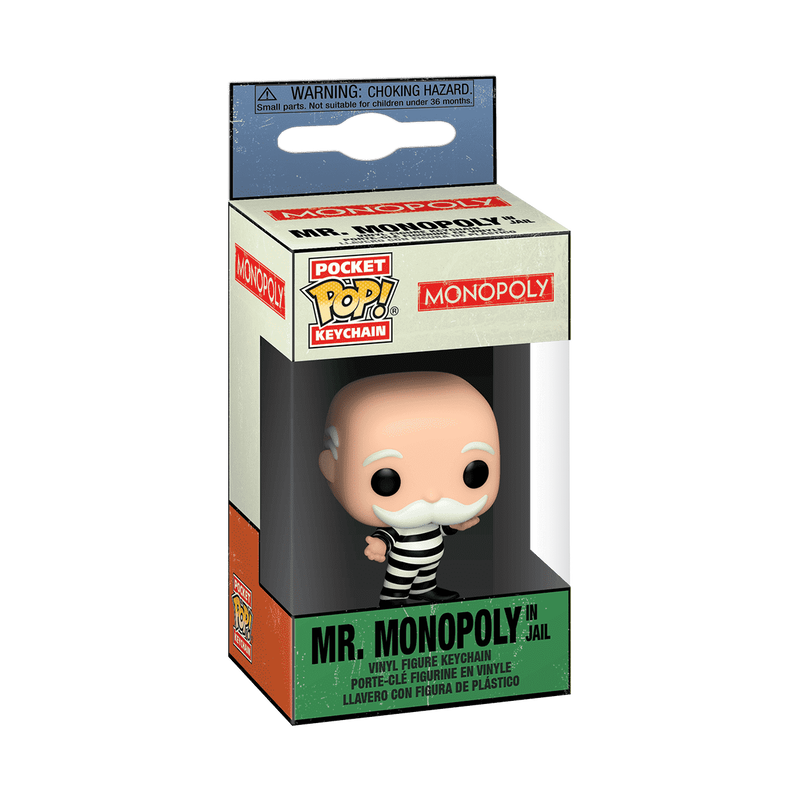 Pop! Keychain Mr. Monopoly In Jail, , hi-res view 2