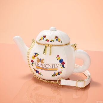 Gilmore Girls Dragonfly Inn Figural Teapot Crossbody Bag, Image 2