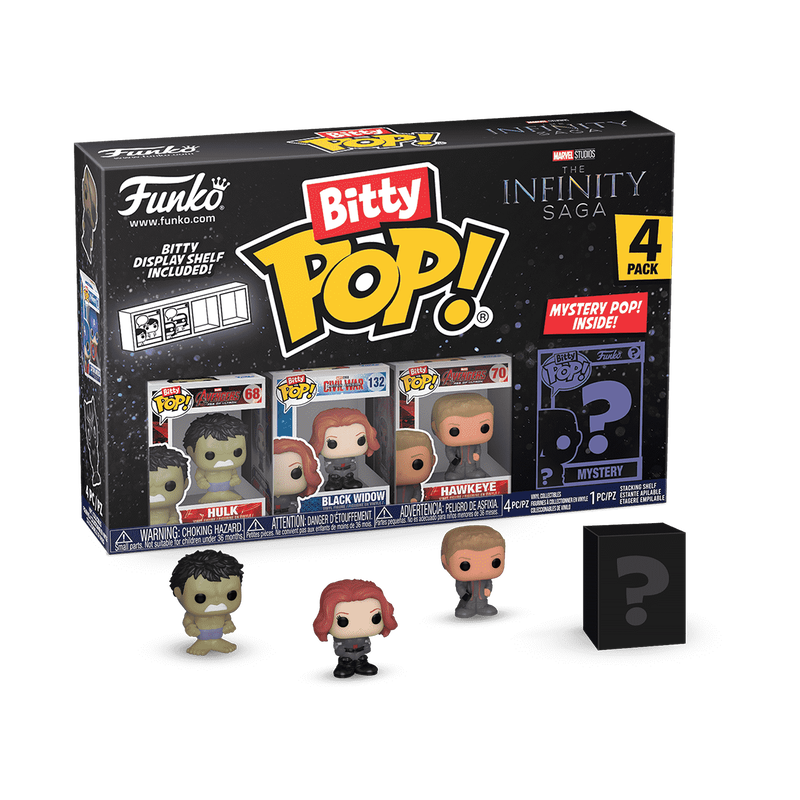 Buy Bitty Pop! Marvel the Infinity Saga 4-Pack Series 2 at Funko.