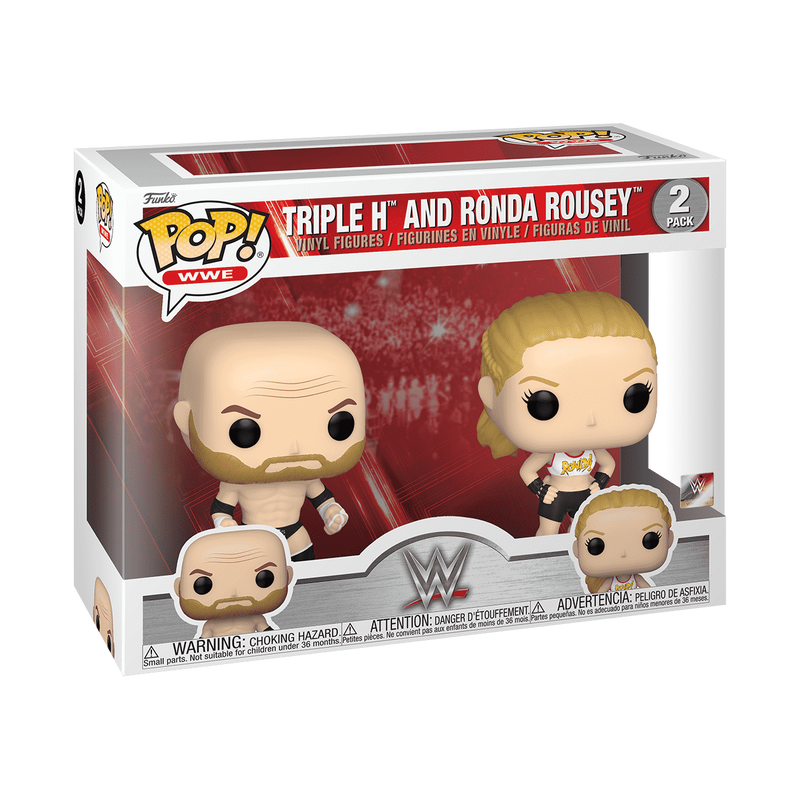 Pop! Triple H and Ronda Rousey 2-Pack, , hi-res view 2