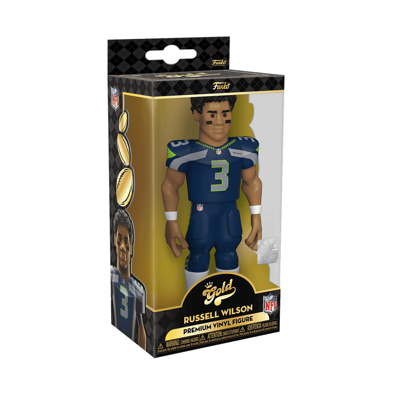 Vinyl GOLD 5" Russell Wilson - Seahawks, , hi-res view 2