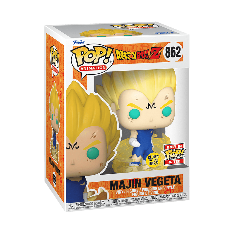 Pop! & Tee Majin Vegeta (Glow), , hi-res view 4