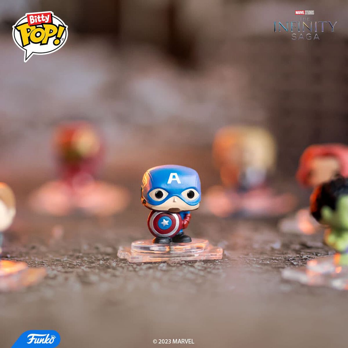 Набор из 4 фигурок Funko Bitty Pop! Marvel the Infinity Saga, серия 1 — фото 2