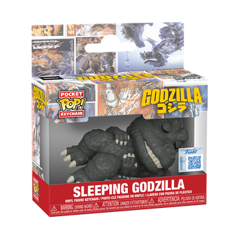 Pop! Keychain Sleeping Godzilla, Image 2