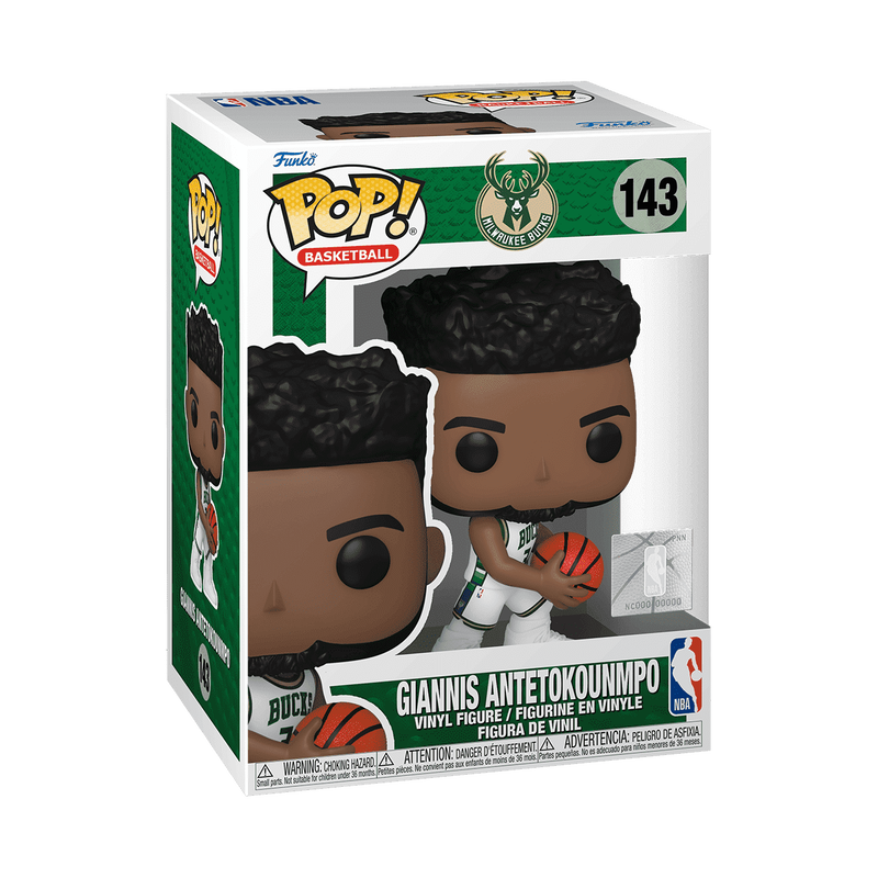 Pop! 21-22 NBA City Edition Giannis Antetokounmpo, , hi-res view 2