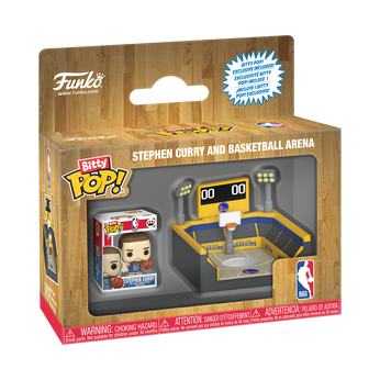 Bitty Pop! Towns Stephen Curry & Basketball Arena, , hi-res view 2