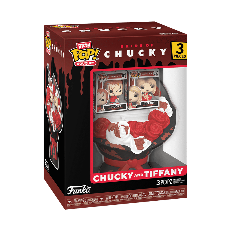Bitty Pop! Bouquet Chucky & Tiffany (Valentine), , hi-res view 3
