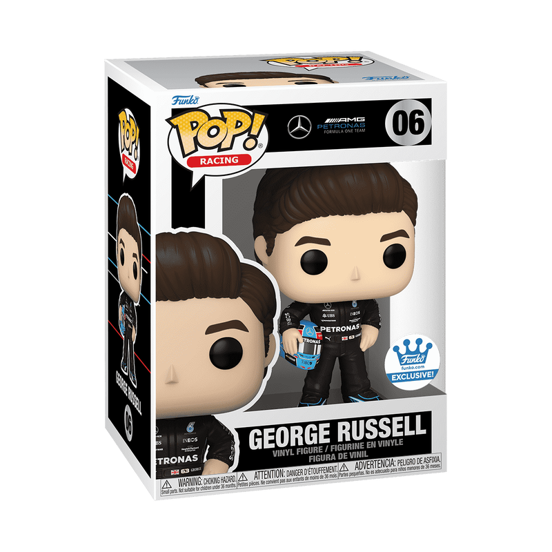 Pop! George Russell with Helmet, , hi-res view 2