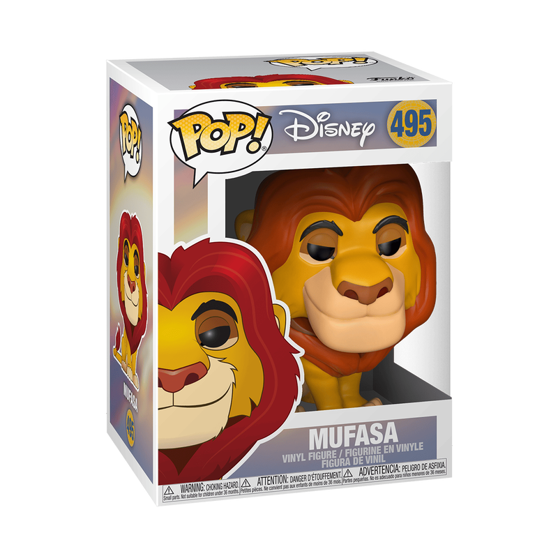 Funko pop mufasa flocked top