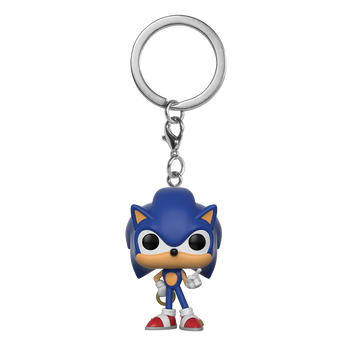Pop! Keychain Sonic with Ring, Image 1