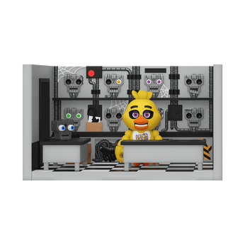 SNAPS! Chica with Storage Room Playset, Image 1
